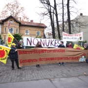 2012-11-26 Protest Aktion vor der Weißrussischen Botschaft